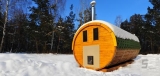 Sudová sauna Borovica 550cm Na tuhé palivo