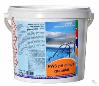 PWS pH mínus granulát 7,5kg